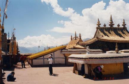 Roof of the Potala Palace