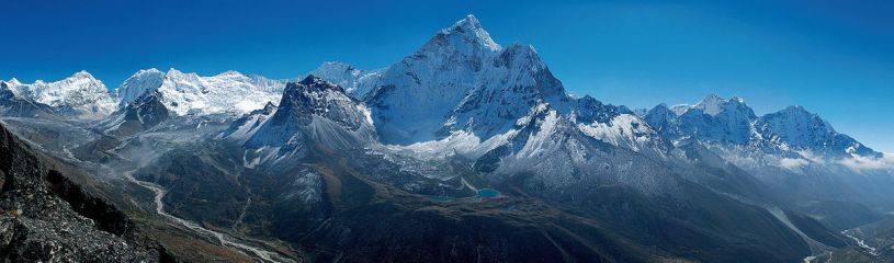 ama Dablam with Imja Valley