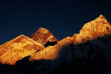 Sunset at Everest